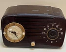 Vintage Tube Clock Radio Jewel 910 Telechron Movement Am Bakelite Brown Parts. Fixed Price $24.99.