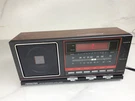 Soundesign Clock Radio Model #3657 Black Vintage Am/fm Tested Working. Fixed Price $18.00.