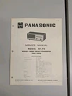 Panasonic RF-90 World's Tiniest Fm/am 9-TRANSISTOR Table Radio Servman D-5853. Fixed Price $54.95.