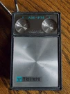 Triumph Solid State Am Fm Transistor Radio Vintage W/ Wrist Strap. Fixed Price $20.00.