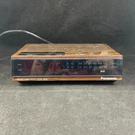 Panasonic Model No. RC-6060 Am Fm 2-BAND Digital Alarm Clock Radio Wood Tone Vtg. Fixed Price $29.95.