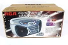 Rca Digital Portable Player With Radio Boombox Model RCD152 New & Sealed. Fixed Price $173.75.