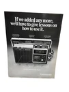 1973 Panasonic RF1060 Portable Radio Original Print 70S. Fixed Price $5.24.