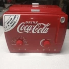 Vintage Coca-cola Mini Cooler Radio MC-194 Fm Tv Weather Bands Red Retro. Fixed Price $34.99.