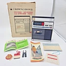 Vtg Crowncorder CTR-8750 Solid State Tape Recorder Made In Korea Cassette Tested. Fixed Price $69.00.