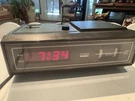 Vtg Montgomery Ward Model GEN-1900B Am/led Clock Radio Alarm. Works. Fixed Price $14.95.