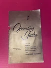 Operating Guide For Zenith Stereophonic Models MK2606 & MK2608. Fixed Price $5.00.