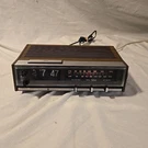 Vintage General Electric Am/fm Flip Clock Radio Faux Wood Grain 7-4321 Works. Fixed Price $98.87.