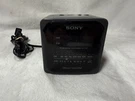 Sony Dream Machine ICF-C120 Black Dark Gray Cube Alarm Clock Radio Am/fm. Fixed Price $15.25.
