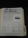 Ge 3-5625A Service Manual Original Repair Book. Fixed Price $25.00.