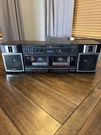 Vintage Sony CFS-W360 Fm/am Stereo Dual Cassette Boombox W/ Detachable Speakers. Fixed Price $85.00.