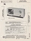 1962 Coronado RA48-8261A -8266A Radio Service Manual Photofact Schematic Diagram. Fixed Price $8.99.