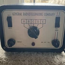 General Radiotelephone Company Vintage Control Box Transceiver Model VS-6. Fixed Price $189.00.