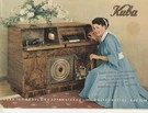 Rare Vintage Brochure - Kuba German Console Radios Capri Venetia. Fixed Price $97.50.