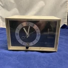 Vintage General Electric Mid-century Am Radio Alarm Clock Model C1400A Beige. Fixed Price $35.00.