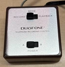 Vintage Radio Shack Duofone Telephone Recording Control 43-236B. Fixed Price $9.99.