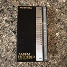 Toshiba RP-20 Am/fm Stereo 2-BAND Receiver Portable Radio Vintage Does Not Work. Fixed Price $9.87.