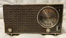 Vintage Zenith Am/fm Tube Mcm Gold Wood Grain Radio Model N723 & N724 Works. Fixed Price $49.99.