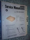 Panasonic SG-358 Service Manual Original Repair Book Portable Turntable Radio. Fixed Price $32.50.
