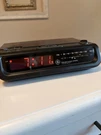 Vtg General Electric Alarm Clock Am/fm Radio 7-4613C Wood Grain Retro Works!. Fixed Price $32.00.