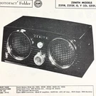 1957 Zenith Radio Z511R Z512F J Wire Schematic Service Manual Vintage Original. Fixed Price $9.99.