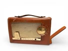 Vintage Circa 1950S Philco Tube Am Radio Leather Case Model D-655-123 Parts Only. Fixed Price $25.00.