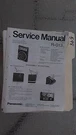 Panasonic R-013 Service Manual Original Repair Book Am Radio Solar 6 Pages. Fixed Price $27.50.