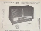 Original Sams Photofact Manual Westinghouse H-434T5, H-435T5, H-436T5 (281). Fixed Price $6.99.