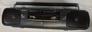 Sony Vintage CFS-W303 Boombox Dual Cassette Am/fm Radio Tested Black. Fixed Price $24.99.