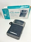 Vintage Radio Shack Am/fm Pocket 12-464 With Original Packaging. Fixed Price $34.95.
