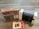 Realistic Am/fm Portable Radio Model 12-665 By Shack Vintage W/ Box. Fixed Price $49.95.