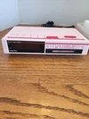 Rare Vintage Pink Timetec Am/fm Alarm Radio, Made Japan. Fixed Price $80.00.