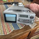 Sanyo Tpm 2170 Japan Micro Tv Portable Missing Back Cover. Fixed Price $49.99.
