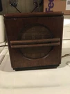 Teletalk Speaker , Wood Webster Elec. Tested Got 44OHMS Used. Fixed Price $20.00.