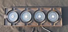 Vintage Heathkit Weather Station Wall Panel Barometer Compass Mcm. Fixed Price $74.99.