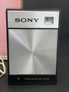 Vintage Sony 2R-30 7 Transistor Radio W/ Box Case Earbud Japan Untested. Fixed Price $39.99.