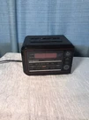 Soundesign Morning Call Cube Clock Radio Am/fm Model 3639BLK Black Retro Tested. Fixed Price $24.99.