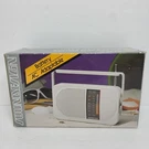 Soundesign Am/fm Portable Radio Model 2204 Sgy Dual Power, Vintage Nos Nib. Fixed Price $42.95.