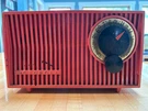 Motorola Vintage Tube Radio Red/orange 53R-MID Century Non Working Display Prop. Fixed Price $45.00.