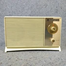 Vintage Truetone Radio Model 1612 Mcm Mid Century Cream White. Fixed Price $40.00.