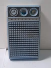 Vintage Blue & White Motorola 6 Transistor Pocket Am Radio P19DL Working JRR25. Fixed Price $20.00.