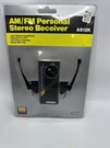 Gemini Am/ Fm Personal Stereo Receiver W/ultra-light Headphone Model AS12K New!. Fixed Price $12.00.