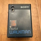 Sony Fm/am Radio Walkman SRF-33W Dark Blue Tested & Working. Fixed Price $9.99.