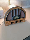 Randix OTR-98 Am/fm Radio Replica Reproduction Cathedral Style Wood Cabinet. Fixed Price $54.68.