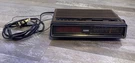 Vintage 1982 Seville Model 3488 Wood Grain Digital Alarm Clock Radio. Fixed Price $25.00.