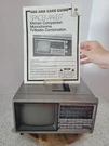 Vintage Spacemaker Kitchen Companion Tv Radio 7-7150B Monochrome Crt 1986. Fixed Price $59.99.