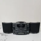 Yorx Am/fm Stereo Clock Radio Cassette Player Model C1860. Fixed Price $37.87.