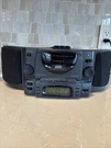 Yorx Am/fm Stereo Clock Radio Cassette Player Model C1860. Fixed Price $30.00.