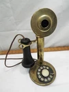 Brass Rotary Dial Telephone 1910 Patent American. Fixed Price $199.99.