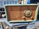 Vintage Montgomery Ward Airline Am Tube Radio GSE1555D 45X Bakealite Works Green. Fixed Price $29.99.